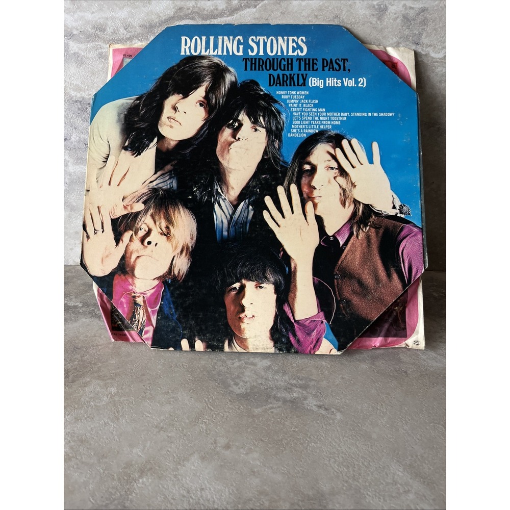 ROLLING STONES - THROUGH THE PAST DARKLY(BIG HITS Vol. 2) LP Vinyl Record